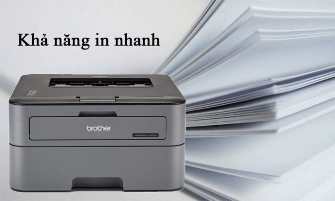 Máy in laser Brother HL-L2321D khả năng in nhanh