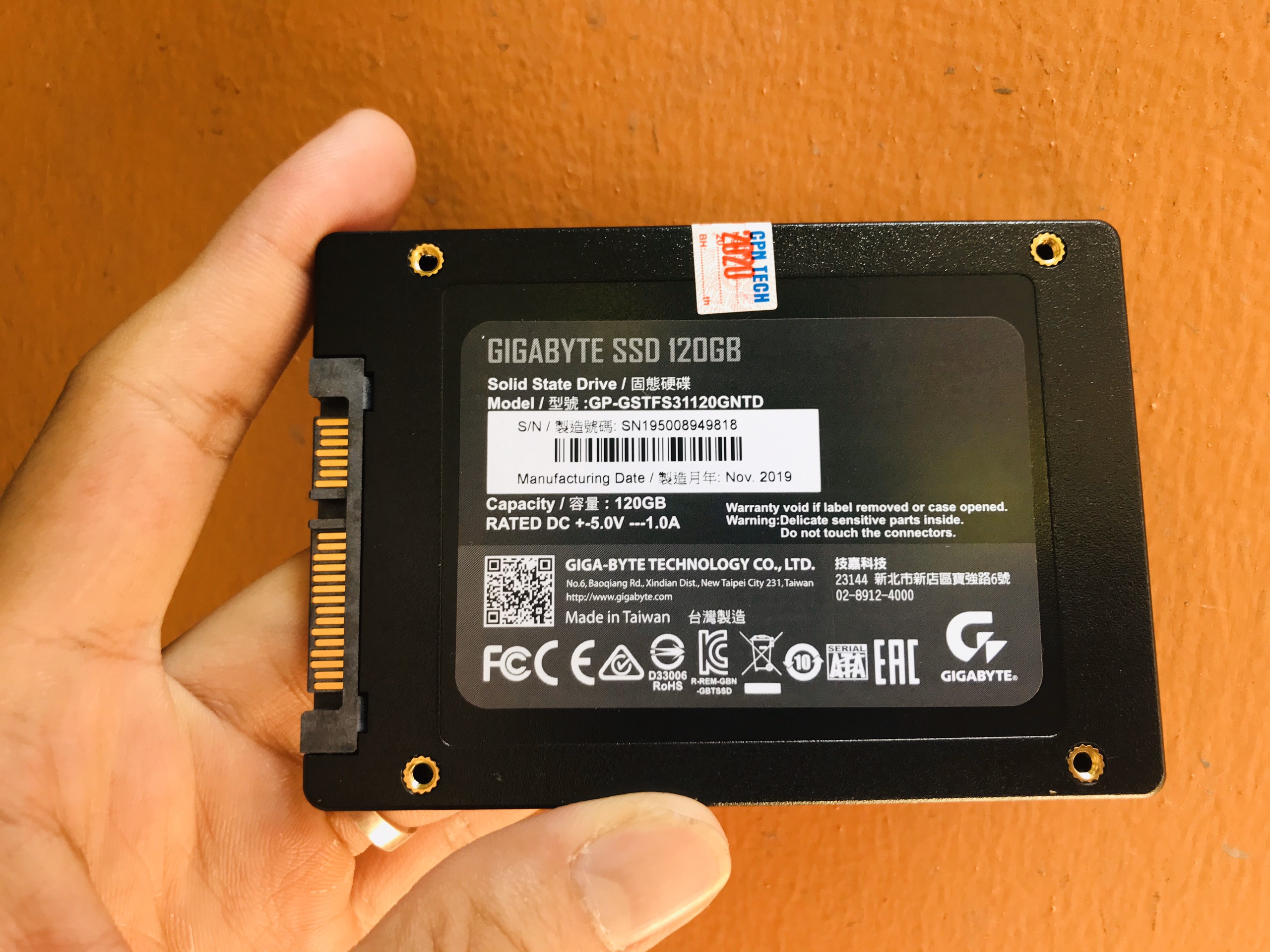 Ổ Cứng SSD Gigabyte 120G (2.5" Sata iii 6Gb/S) New | Lazada.vn